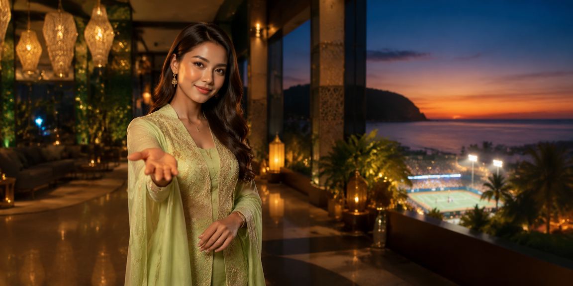 Suasana kasino hiburan k20 semasa perayaan Hari Raya di Pulau Pinang Malaysia