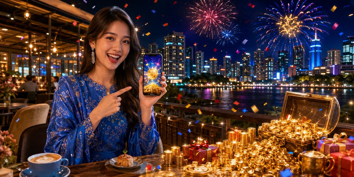 Pengguna wanita Malaysia dalam baju kurung bermain kasino mudah alih k20 di Petaling Jaya